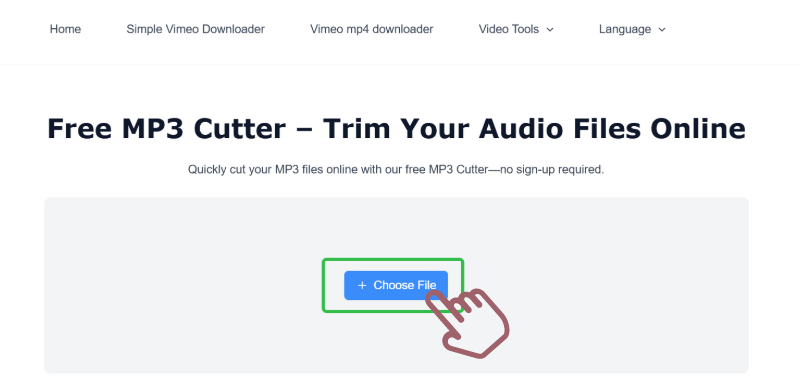 Upload Your MP3 File